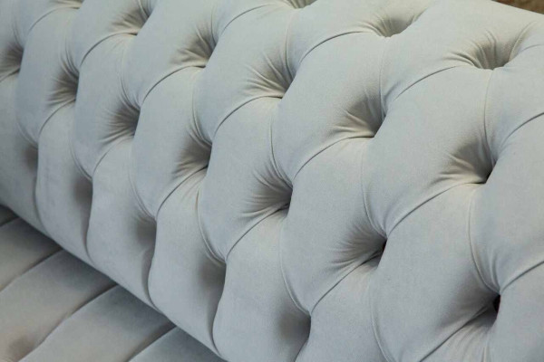 Canapé Chesterfield 2 places Canapé Rembourrage Canapés Design Canapés de Luxe Gris