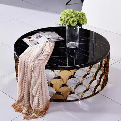 Table de café Design Salon Tables basses rondes Table ronde Table d'appoint