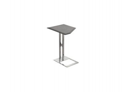 Table d'appoint Table Basse Table de Salon en acier inoxydable argent Mobilier