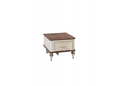 Table de chevet Chambre d'enfants Nachtkosolen Consoles Bois Moderne Beige Table