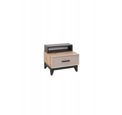 Chambre d'enfants Table de chevet Moderne Nachtkosolen Consoles Bois Marron Table