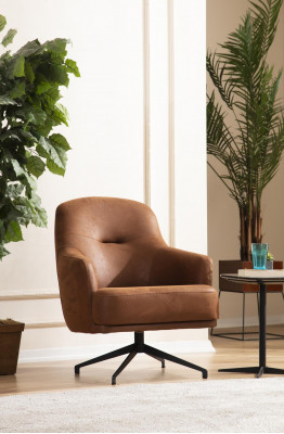 Fauteuil de luxe moderne Siège rembourré Salon Design de siège moderne nouveau