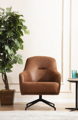 Fauteuil de luxe moderne Siège rembourré Salon Design de siège moderne nouveau