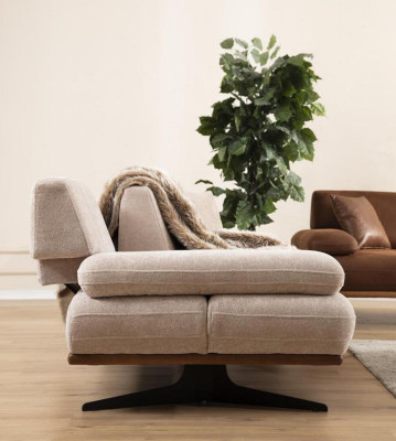 Salon Moderne Canapé Trois Places Design Canapé Rembourré de Luxe Mobilier