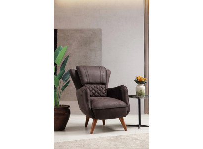 Meuble de luxe Fauteuil de salon Siège rembourré Design moderne Fauteuil rembourré
