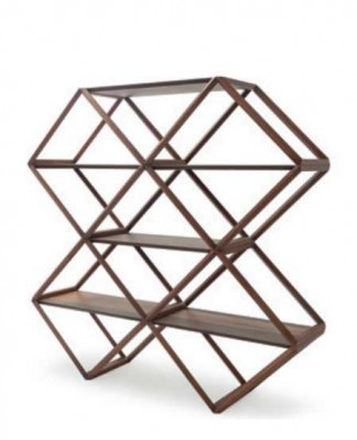 Étagère à livres classique en bois étagères armoire Mobilier de bureau Design Ameublement