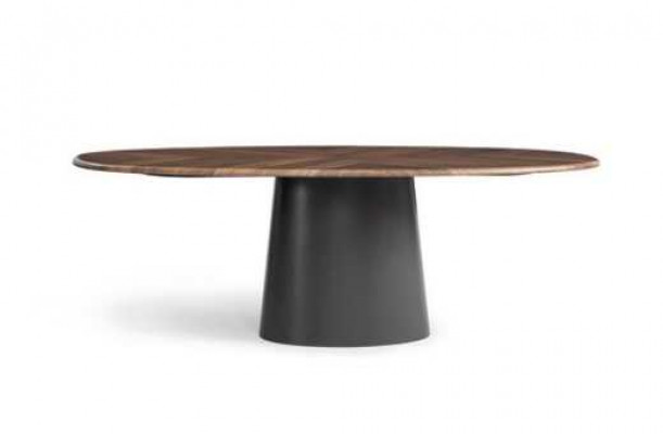 Table à manger Marron Tables de salle à manger Moderne Table de luxe Design élégant