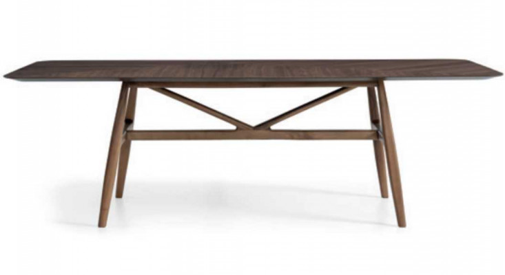 Table de luxe Tables marron Salle à manger Table à manger nouveau Design tables à manger