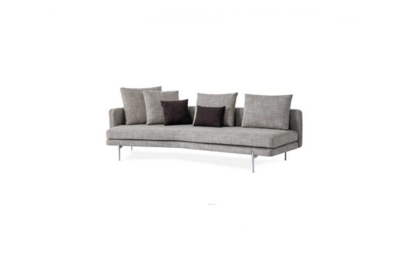 Ensemble de salon 4+3+1 places moderne Ensemble de canapé 3 pièces Mobilier de coussin de siège