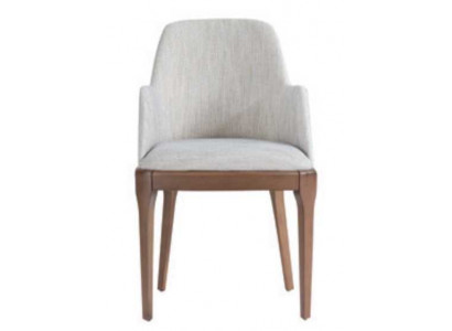 Chaise en bois de luxe au design moderne inclinable blanc Mobilier de salle à manger