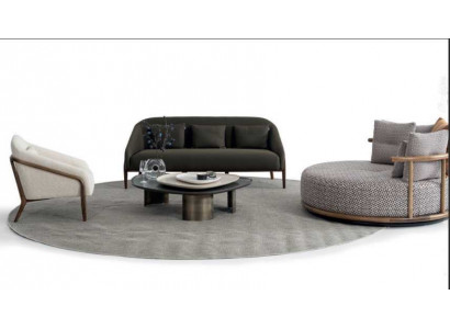 Ensemble de salon design 3+3+1 Ensemble de canapé Mobilier luxueux moderne