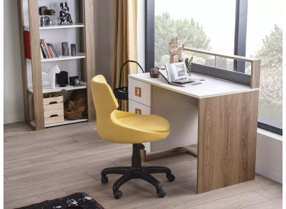 Bureau Bureau pour enfants Bureau d'ordinateur Bureau de bureau en bois Marron Table