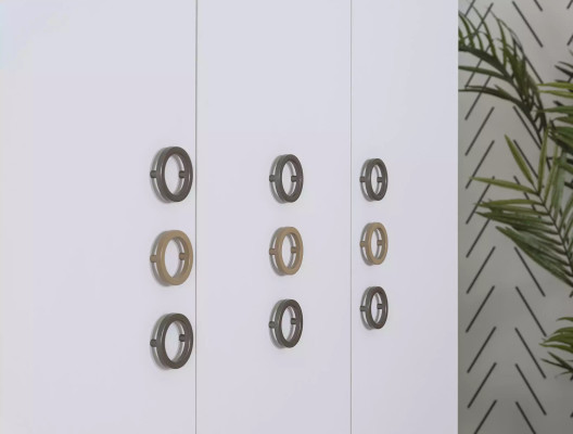 Armoire KinderArmoire à vêtements Meubles pour enfants Chambre d'enfants Bois Blanc