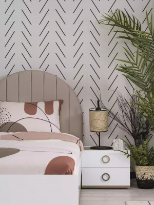 Meubles pour enfants Chambre d'enfants lit de jeunesse ensemble de lits en bois blanc 3 pièces