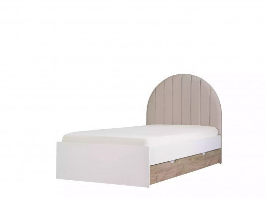 Meubles pour enfants Chambre d'enfants lit de jeunesse ensemble de lits en bois blanc 3 pièces