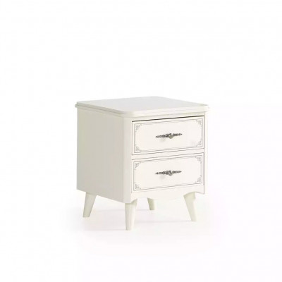 Chambre d'enfants Lit 120 cm Suite Bois Ensemble de bureau 4 pièces Gris