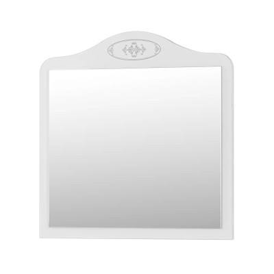 Groupe de commodes avec armoire à miroir Commodes en bois Buffet blanc de luxe