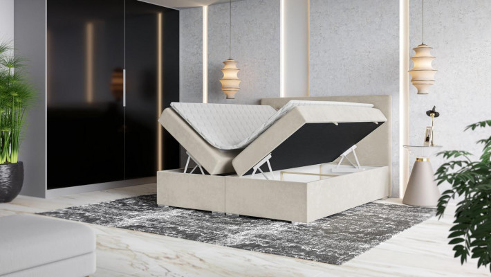 Chambre Lit Luxe Lit double Style Moderne Lit rembourré Designer Textile Mobilier