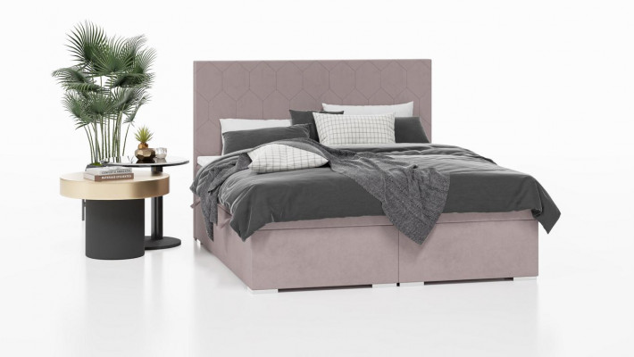Revêtement de lit Design pour lit double Chambre Textile Meubles Lit de luxe à ressorts tapissier