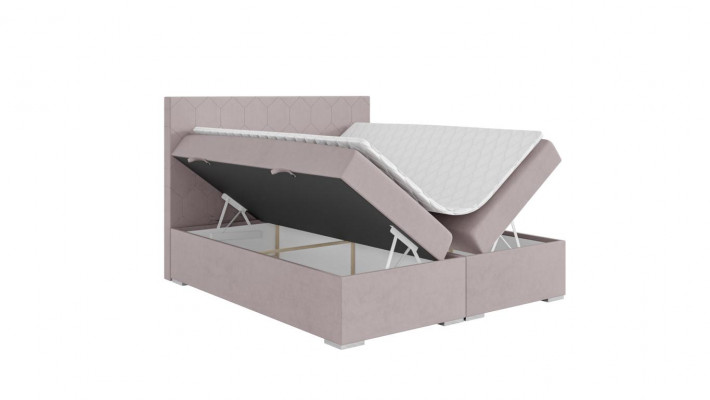 Revêtement de lit Design pour lit double Chambre Textile Meubles Lit de luxe à ressorts tapissier