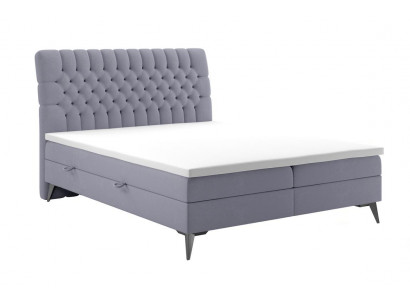 Lit Chesterfield Rembourrage Design Luxe Lit Double Chambre Lit à sommier tapissier