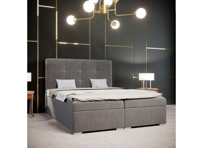 Lit Chambre De Luxe Tissu Mobilier Meubles Rembourrés style de lit en box spring
