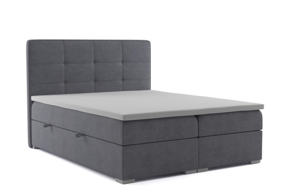 Lit Chambre De Luxe Tissu Mobilier Meubles Rembourrés style de lit en box spring
