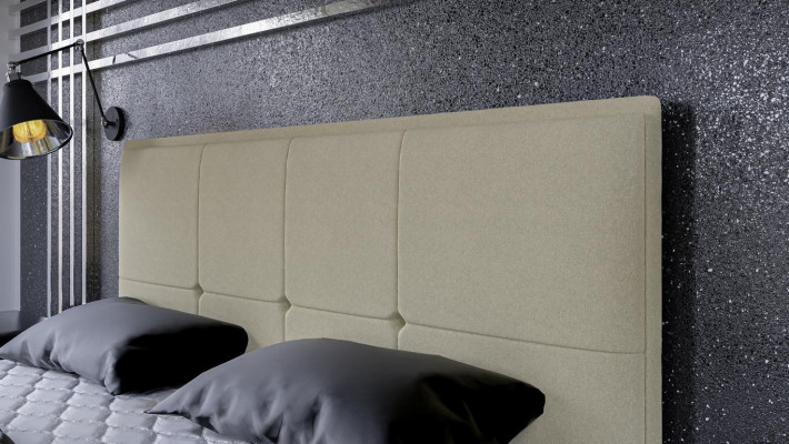 Chambre Lit Revêtement Tissu Design Mobilier de luxe Lit double lit sommier à ressorts