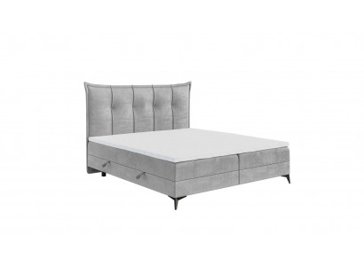 Conception Lit double Chambre Textile Mobilier Moderne Luxe Lit Lit à sommier tapissier