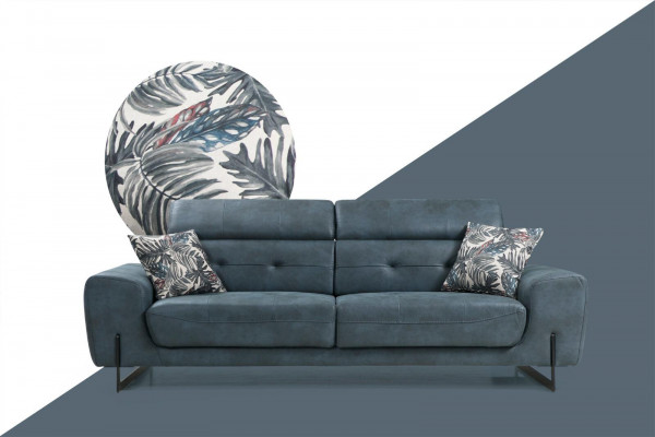 Ensemble de canapé 2 pièces canapé trois places canapé salon fauteuil design en tissu meubles
