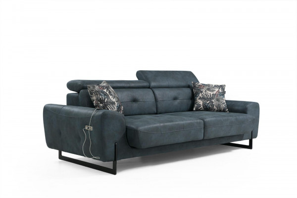 Ensemble de canapé 2 pièces canapé trois places canapé salon fauteuil design en tissu meubles