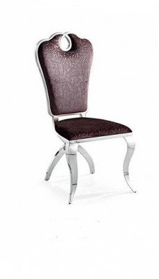 Rembourrage Fauteuil de luxe Fauteuil de salle à manger Chaise de design Tissu Imitation cuir