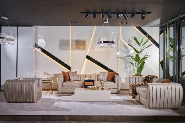 Canapé trois places de luxe Canapés 3 places Design Mobilier de design moderne Nouveau