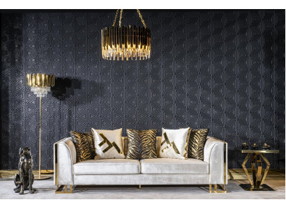 Canapé 3 Places Canapés Siège Conception Canapé Trois Places Mobilier de Luxe Style Moderne