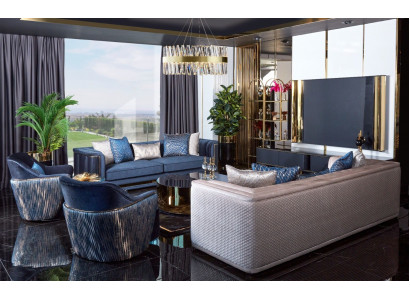 Ensemble de canapés 3+3+1+1 Table basse TV Meuble bas de salon Canapé Canapés Fauteuil