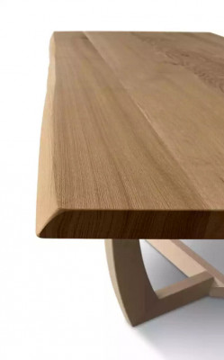 Salle à manger Table à manger 180cm Table de cuisine en bois Table 90x180 marron moderne