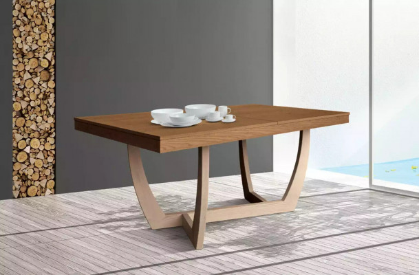 Table de salle à manger extensible table de cuisine tables à manger Table en bois Table en bois moderne