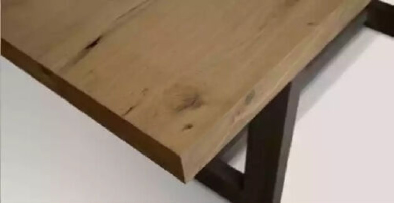 Table à manger en bois table extensible de salle à manger 160/240 x 90 x 78 cm style moderne