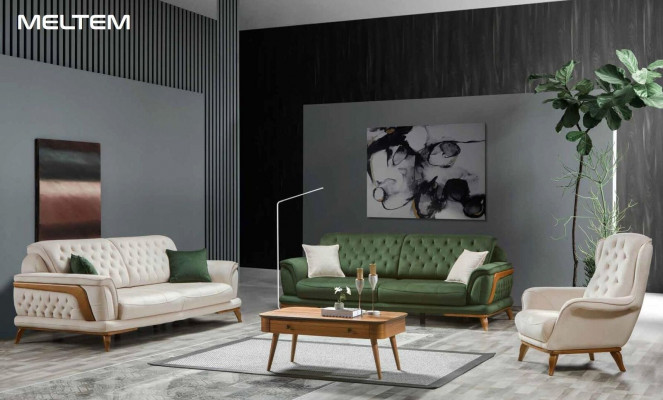 Fauteuil de luxe Meubles design Style classique Textile Salon