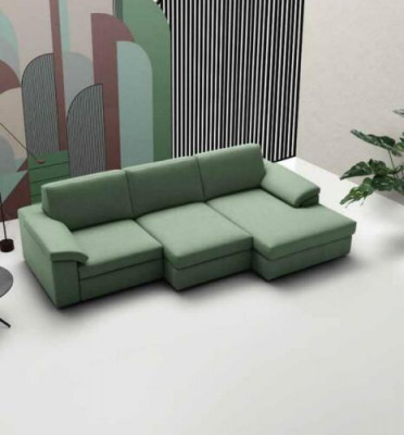 Canapé d'angle Canapé Canapé Italien Canapés Canapé Ensemble Mobilier Tissu alfitalia