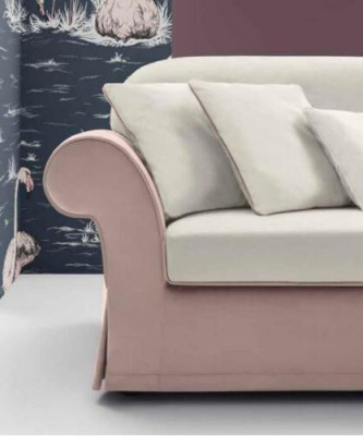 Canapé d'angle en L Tissu luxueux Moderne pour salon Nouveau mobilier de luxe Alfitalia