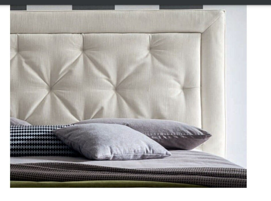 Chesterfield lits 180x200cm Chambre de sommeil Tissu Lit Design Hôtel de luxe