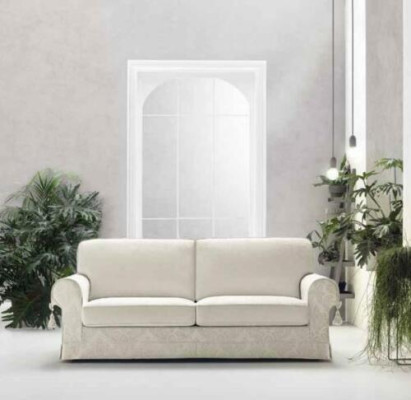 Textile Fabric Luxury 3 Seater Couch Upholstery Wooden Frame Sofa Textile Couch alfitalia  Tissu de luxe en tissu pour canapé 3 places avec structure en bois Canapé en tissu alfitalia