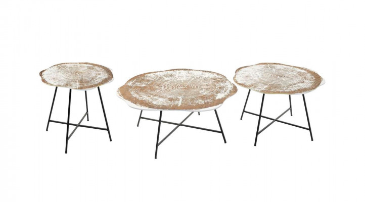 Table basse de design Table d'appoint Table de salon Table basse Table ronde