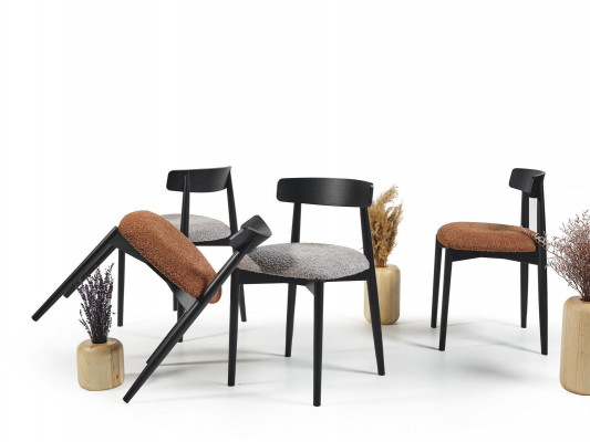 Chaise en bois moderne design de luxe Chaises de nouveaux meubles Rembourrage neuf