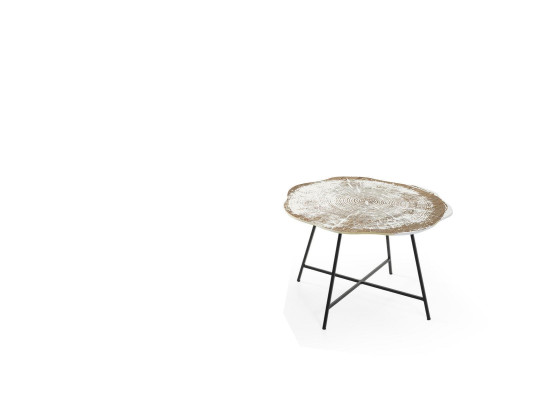 Tables basses Ensemble de 2 tables basses Tables Designer rondes Table basse en 2 parties