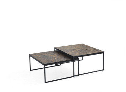 Table basse Table d'appoint de luxe Meubles Bois Moderne Design de salon