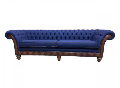 Canapé moderne Chesterfield 4 places Canapé en tissu de luxe Canapé de salon nouveau