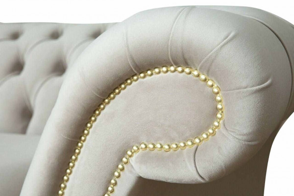 Canapé Canapé Rembourrage 3 places Canapés Sièges Trois places Chesterfield