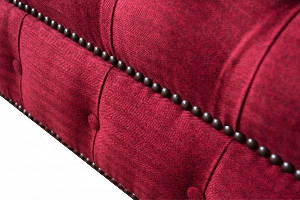 Chesterfield 3 places canapé design 3 canapés canapé tissu textile